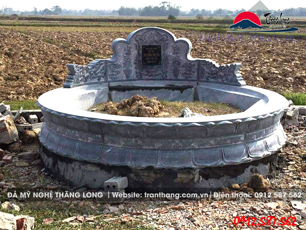 Mộ Đá Tròn | Đá Mỹ Nghệ Thăng Long | Mẫu – 018 Mộ Đá Tròn | Đá Mỹ Nghệ Thăng Long