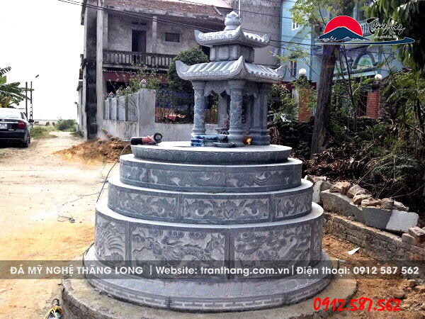 Mộ Đá Tròn | Đá Mỹ Nghệ Thăng Long | Mẫu – 023 Mộ Đá Tròn | Đá Mỹ Nghệ Thăng Long