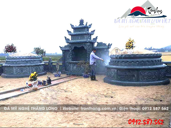 Mộ Đá Tròn | Đá Mỹ Nghệ Thăng Long | Mẫu – 028 Mộ Đá Tròn | Đá Mỹ Nghệ Thăng Long