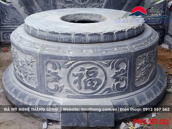 Mộ Đá Tròn | Đá Mỹ Nghệ Thăng Long | Mẫu – 03 Mộ Đá Tròn | Đá Mỹ Nghệ Thăng Long