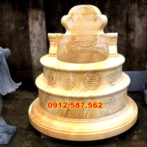 Mộ đá tròn – Mẫu mộ đá độc đáo, mang ý nghĩa phong thủy | Đá Thăng Long | Mẫu 004