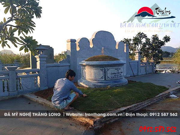 Mộ Đá Tròn | Đá Mỹ Nghệ Thăng Long | Mẫu – 041 Mộ Đá Tròn | Đá Mỹ Nghệ Thăng Long