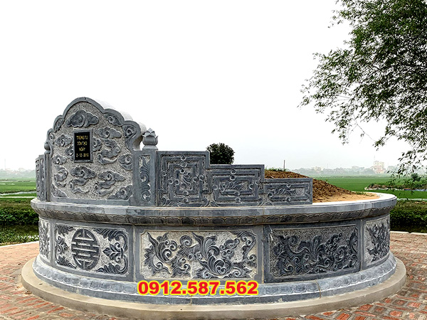 Các loại mộ đá tròn phổ biến hiện nay