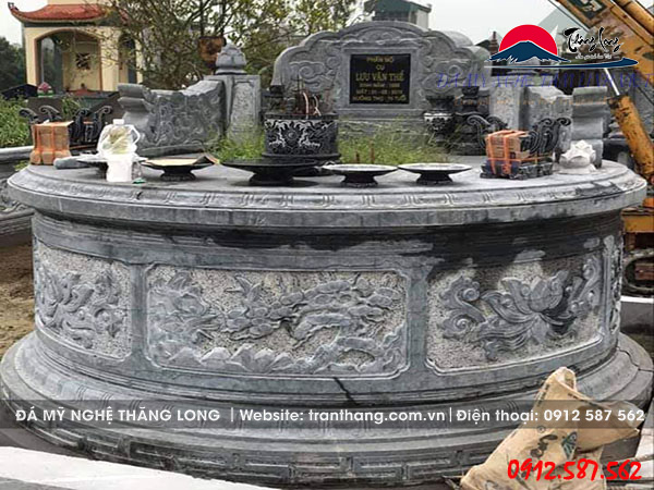 Mộ Đá Tròn | Đá Mỹ Nghệ Thăng Long | Mẫu – 07 Mộ Đá Tròn | Đá Mỹ Nghệ Thăng Long