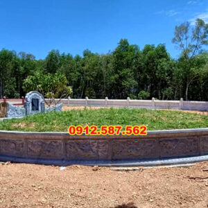 Mộ đá tròn – Mẫu mộ đá độc đáo, mang ý nghĩa phong thủy | Đá Thăng Long | Mẫu 037