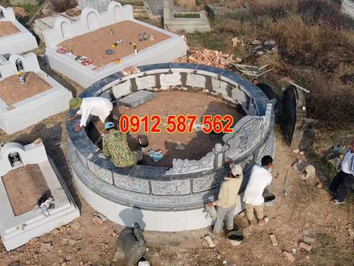 Vì sao người việt ưa chuộng mộ đá tròn? Giải mã ý nghĩa tâm linh sâu sắc