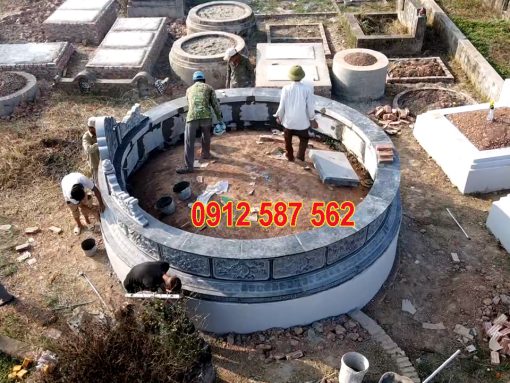 Phân loại mộ đá tròn phổ biến – Ưu nhược điểm từng mẫu thiết kế hiện nay