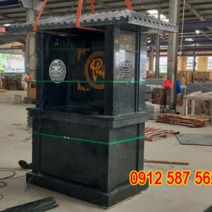 Mộ đá hoa cương granite đẹp | Đá Thăng Long | Mẫu 056