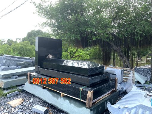 Mộ đá hoa cương (granite) đẹp – 20+ mẫu cao cấp giá rẻ tại xưởng