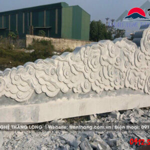 mẫu rồng mây đá bậc thêm đẹp