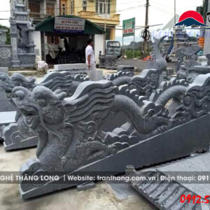 mẫu rồng đá bậc thềm đẹp