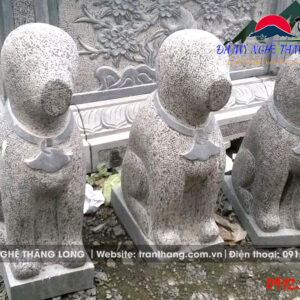 Tượng Chó Đá | Đá Mỹ Nghệ Tâm Linh Việt