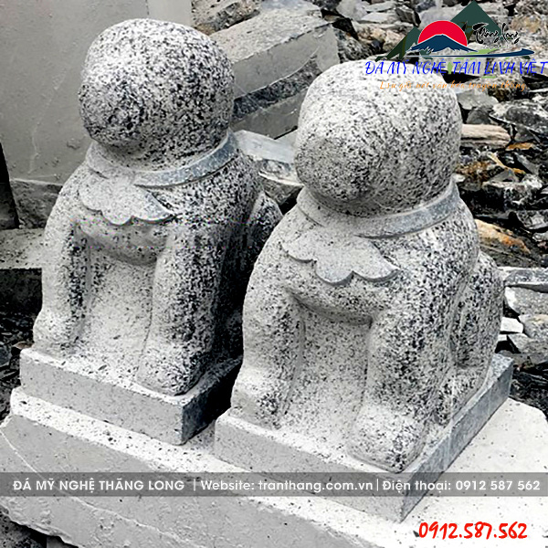 Tượng Chó Đá | Đá Mỹ Nghệ Tâm Linh Việt