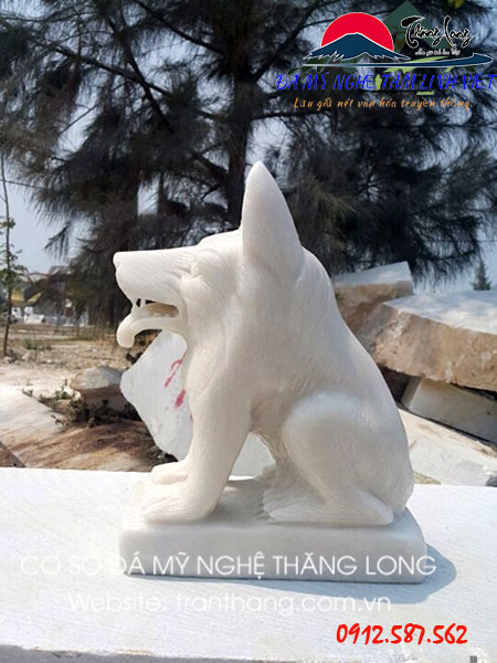 Tượng chó đá | Đá Mỹ Nghệ Thăng Long | Mẫu – 034 Tượng chó đá | Đá Mỹ Nghệ Thăng Long