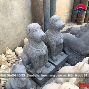 Tượng Chó Đá | Đá Mỹ Nghệ Tâm Linh Việt