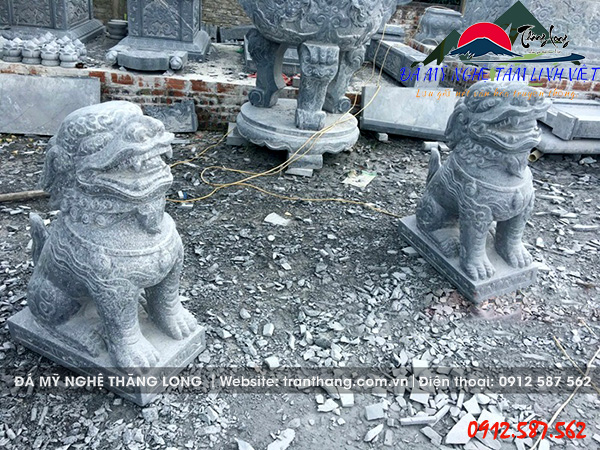 Tượng nghê đá | Đá Mỹ Nghệ Thăng Long | Mẫu – 017 Tượng nghê đá | Đá Mỹ Nghệ Thăng Long