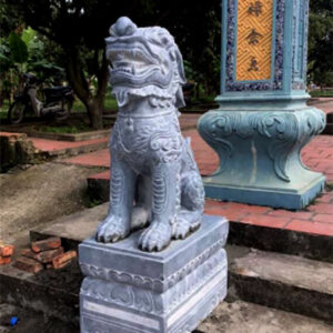 Tượng nghê đá | Đá Thăng Long | Mẫu 009
