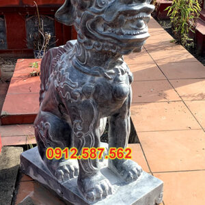 Tượng nghê đá | Đá Thăng Long | Mẫu 020