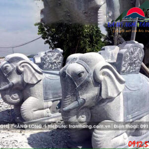voi đá phong thủy sản xuất tại Ninh Bình